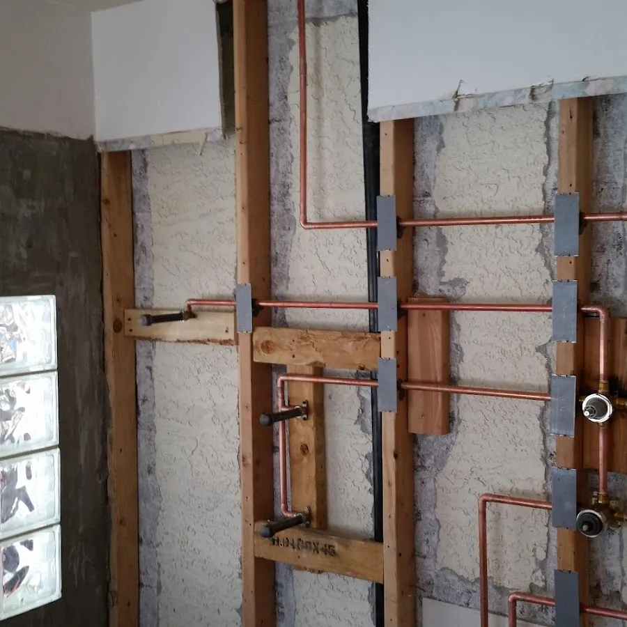 Copper pipe installation for Burst Pipe Repair in Crown Point